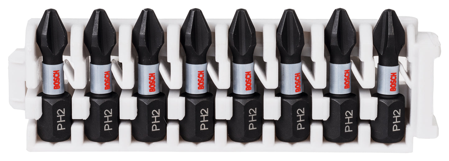 IMPACT SCREWDRIVER BIT PK 25MM 8XPH2