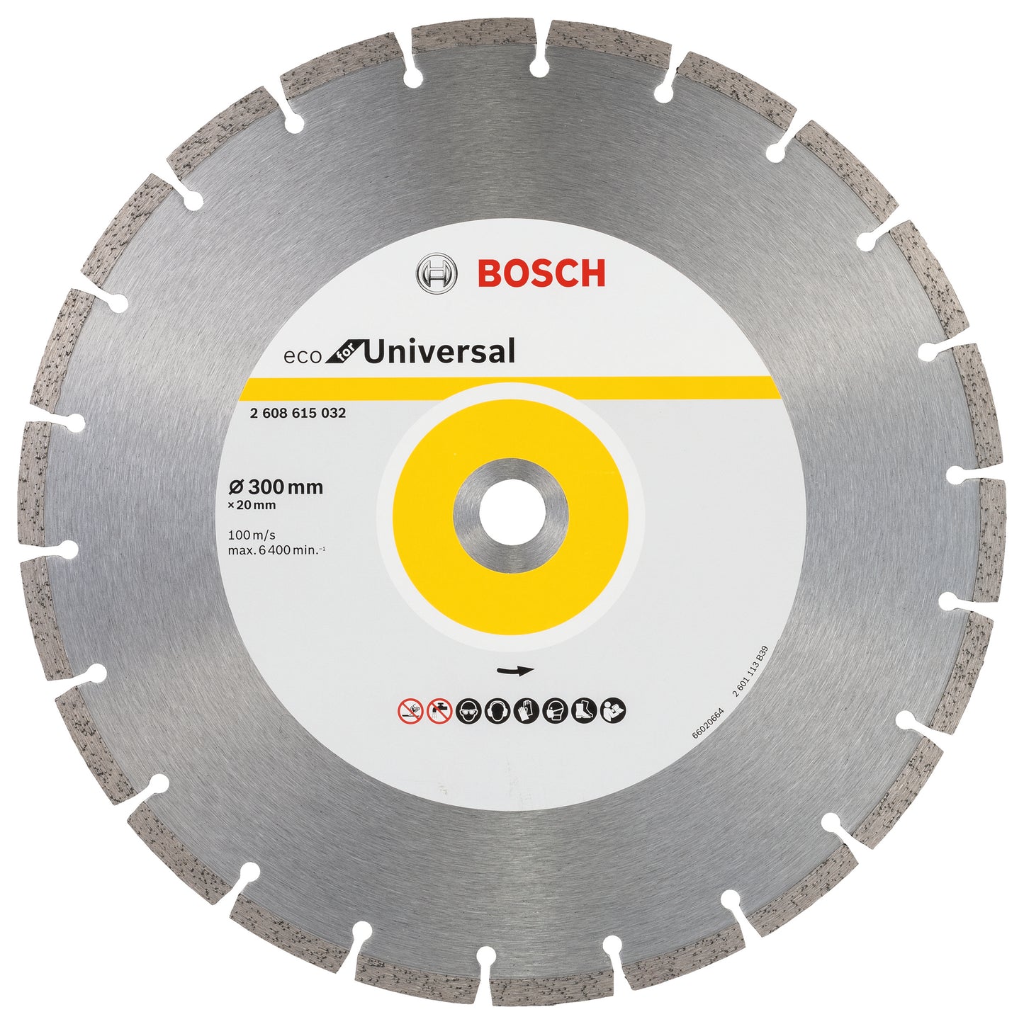 DMOND CUTTING DISC ECO UNIV 300X20X3.2X8