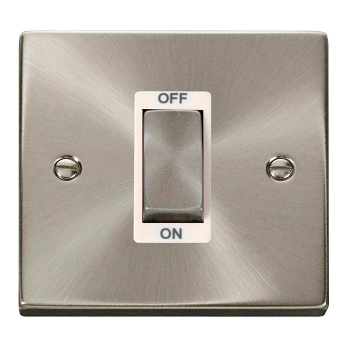 DECO VPSC500WH 45A INGOT 1 GANG DOUBLE P