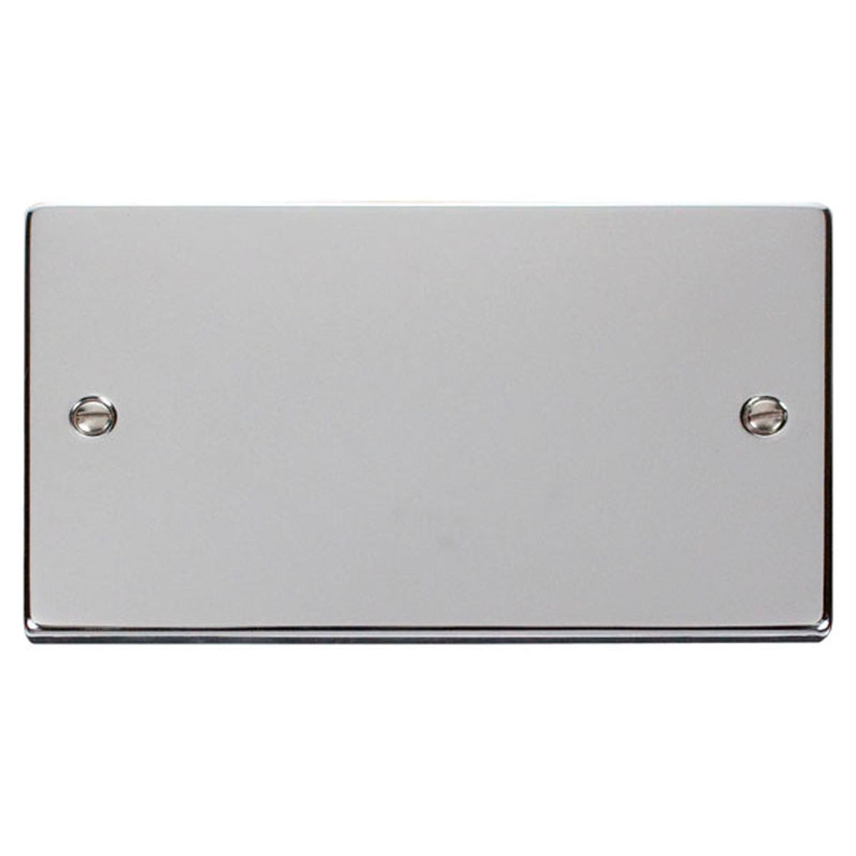 DECO VPCH061 2 GANG BLANK PLATE - POLISH