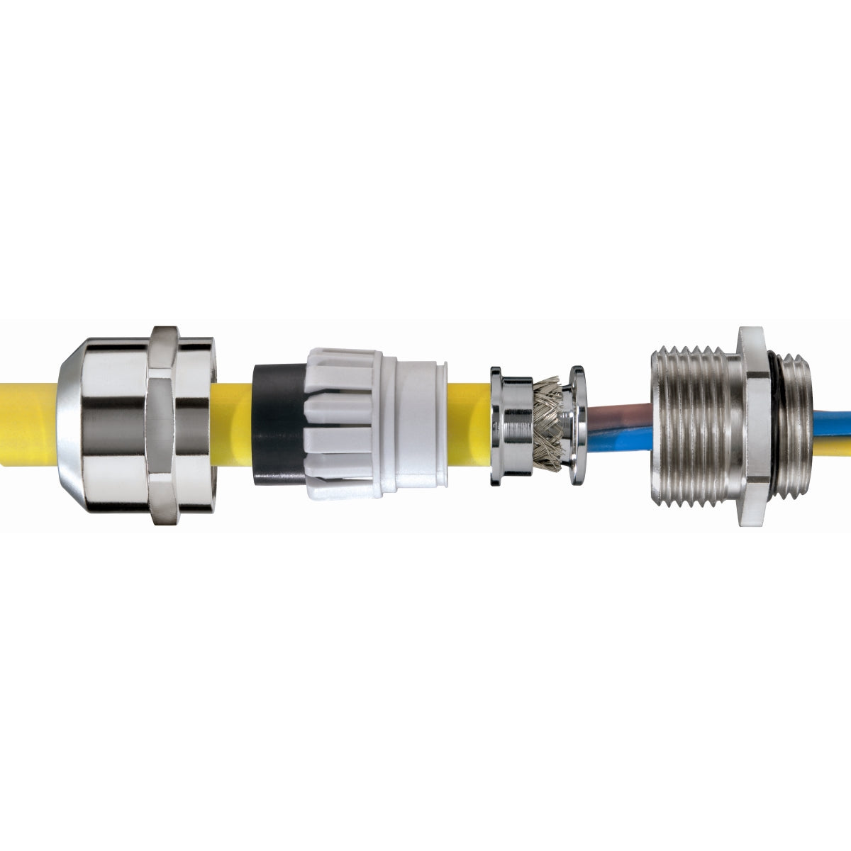 WISKA EMSKV 25 EMV-S IP68 N/PLATED GLAND
