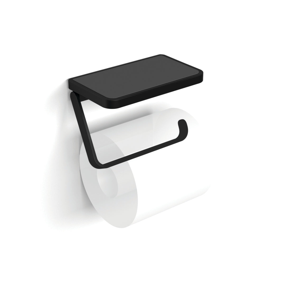 HIB ATTO BLK TRH W SHELF ACTRHBK01