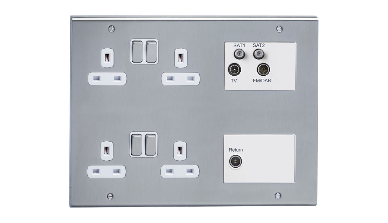 SL DECOR MEDIA DATA MOD WHT SD1977SSW