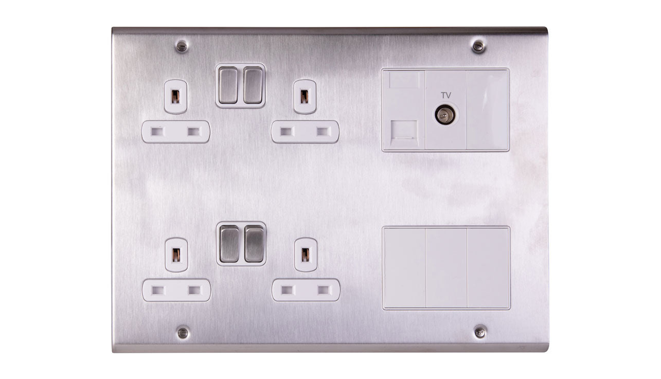SL DECOR MEDIA DATA MOD WHT SD1978SSW