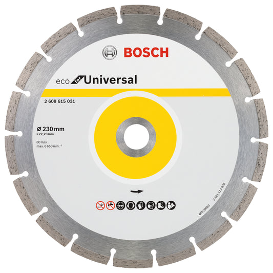 DMOND DISC ECO UNIV 230X22.23X2.6 X7MM