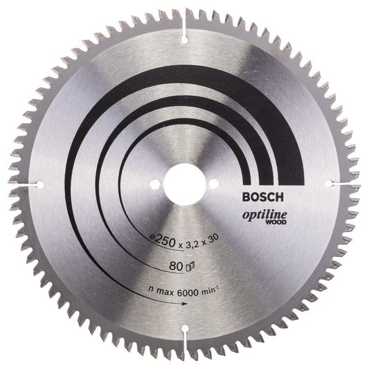 WOOD CIRC SAW BLADE 250X30X3.2MM