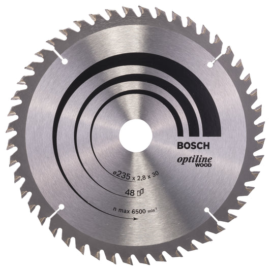 WOOD CIRC SAW BLADE 235X30/25X2.8MM