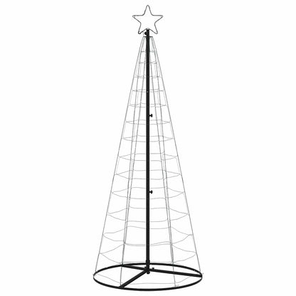 vidaXL Christmas Tree Light Cone 200 LEDs Warm White 182 cm