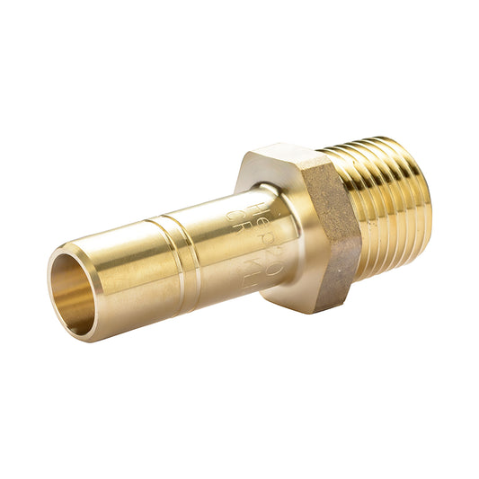 HEP2O KL BRASS ADAPT 15MMX1/2" KL31-15
