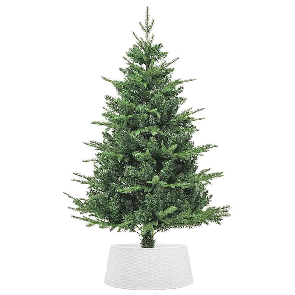 vidaXL Christmas Tree Skirt White Ø56x23 cm Plastic