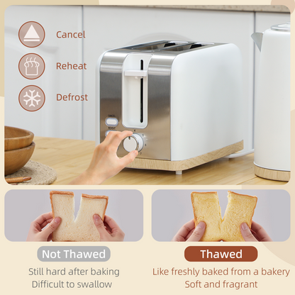 Efficient Kettle & Toaster Set - Quick Boil & Perfect Toast Every Time