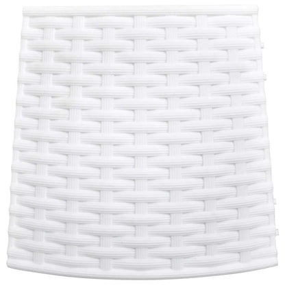 vidaXL Christmas Tree Skirt White Ø56x23 cm Plastic