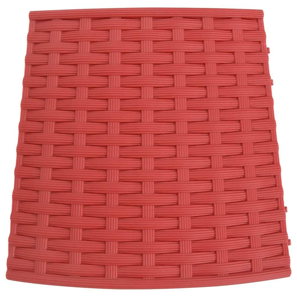 vidaXL Christmas Tree Skirt Red Ø56x23 cm Plastic