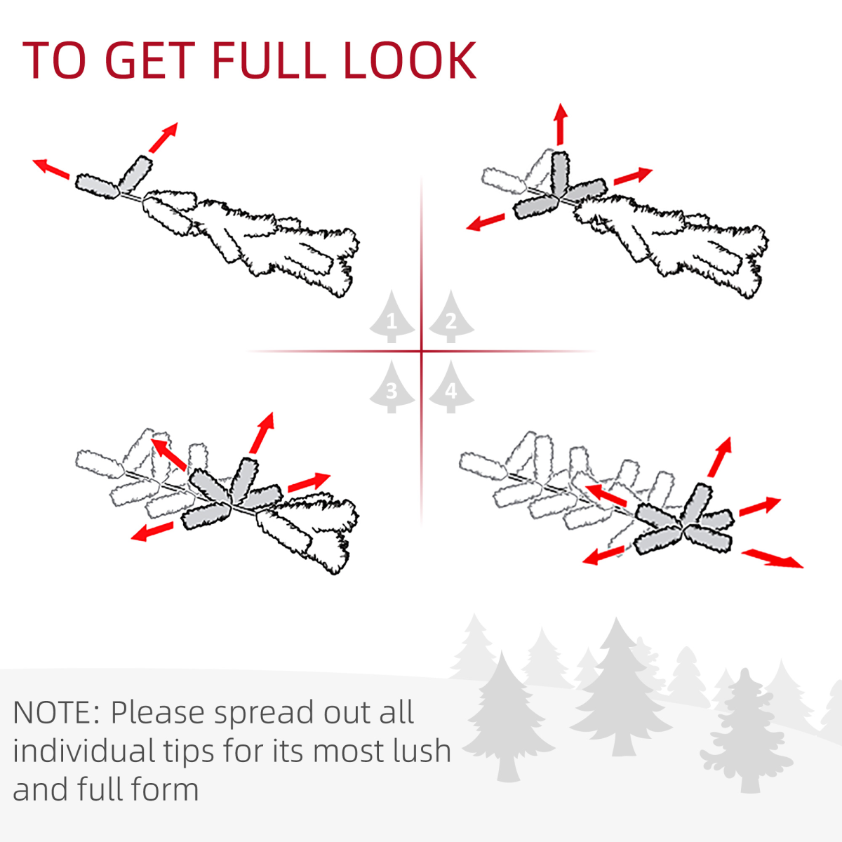 6FT Multicoloured Artificial Christmas Tree Fibre Optic Lights Star Holder