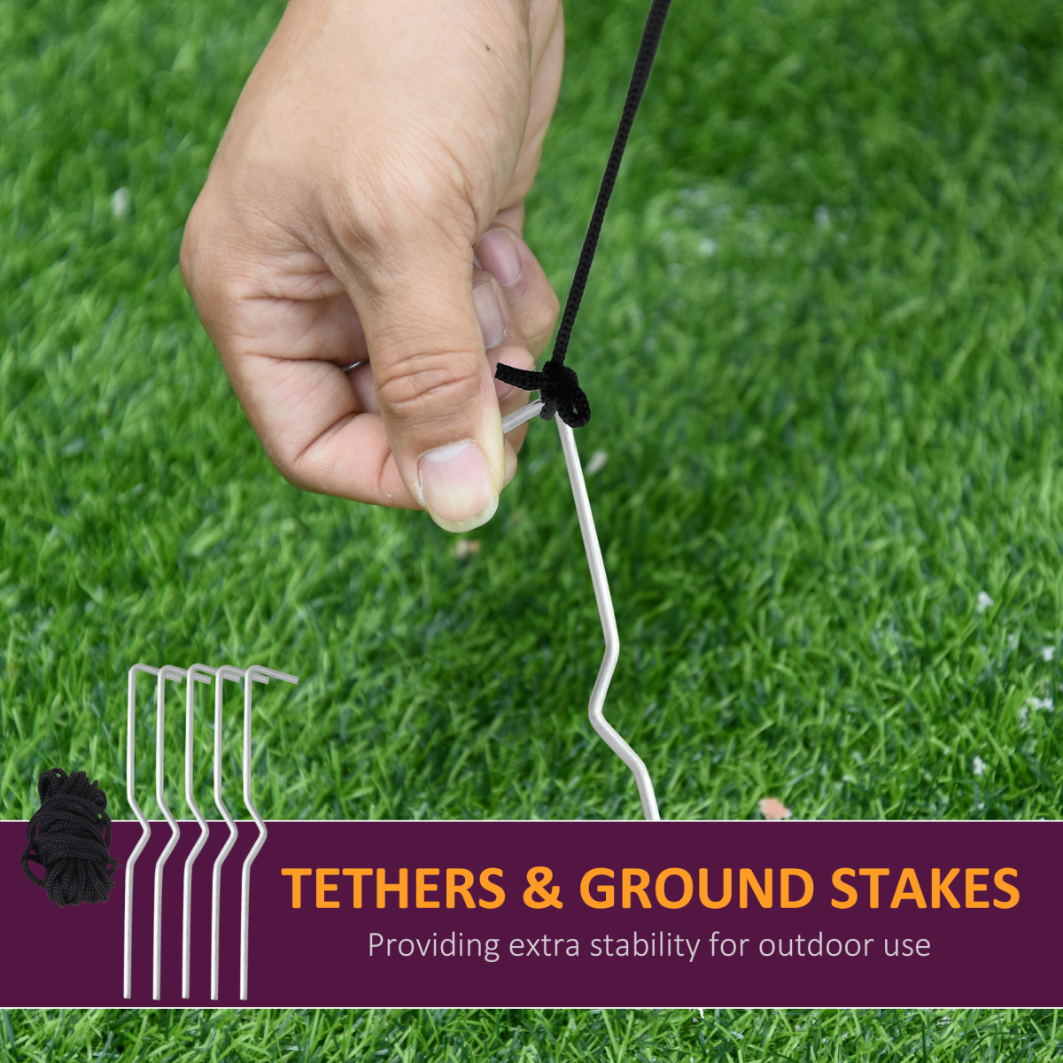 6FT 1.8m LED Halloween Inflatable Deco Floating Ghost Scary Party Outdoors