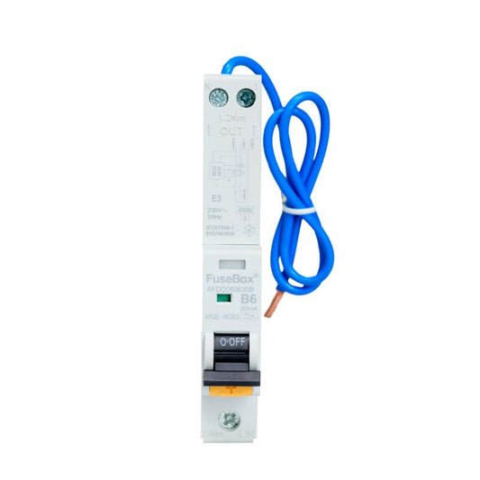 FUSEBOX AFDD 6A 30MA 2P AFDD060630B