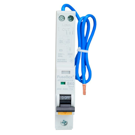 FUSEBOX AFDD 40A 30MA 2P AFDD064030B