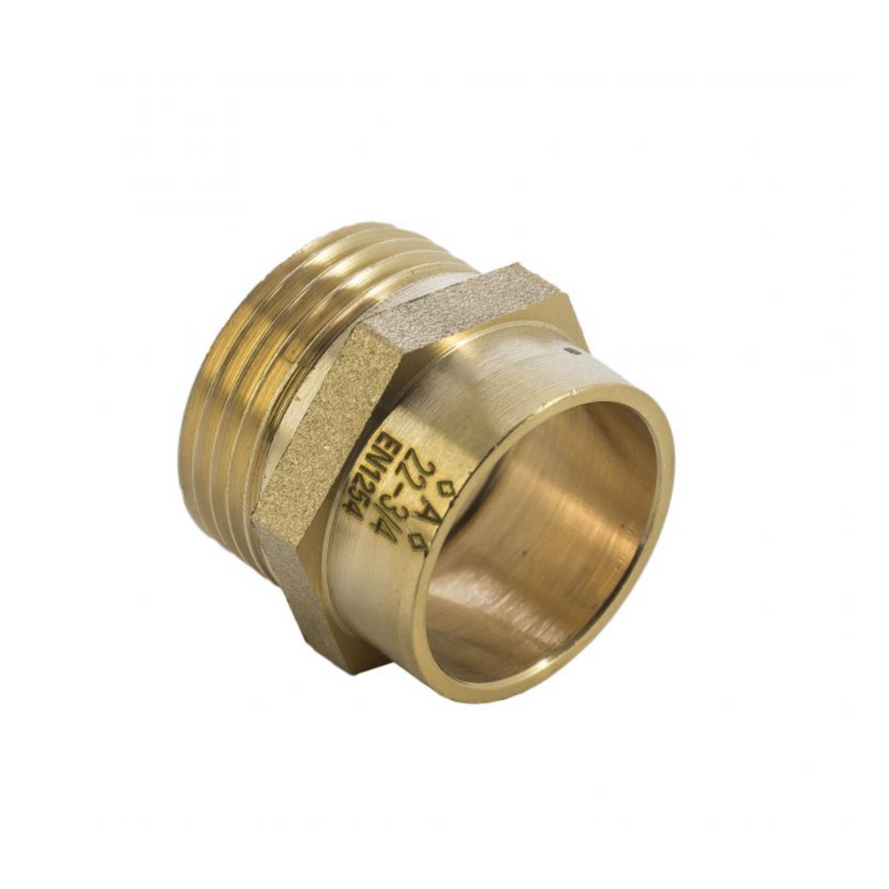 P/R ENDFEED STR CONN 15X1/4 MALE