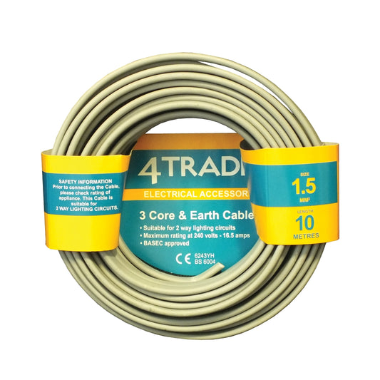 4TRADE CABLE BASEC 3C+E 6243Y 1.5MMX10M
