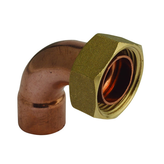 ENDFEED 22MMX1" BENT UNION ADAPTOR