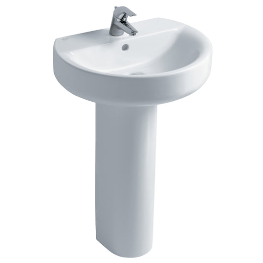 SPHERE BASIN 55X46 WH 1CTH NCH E786201