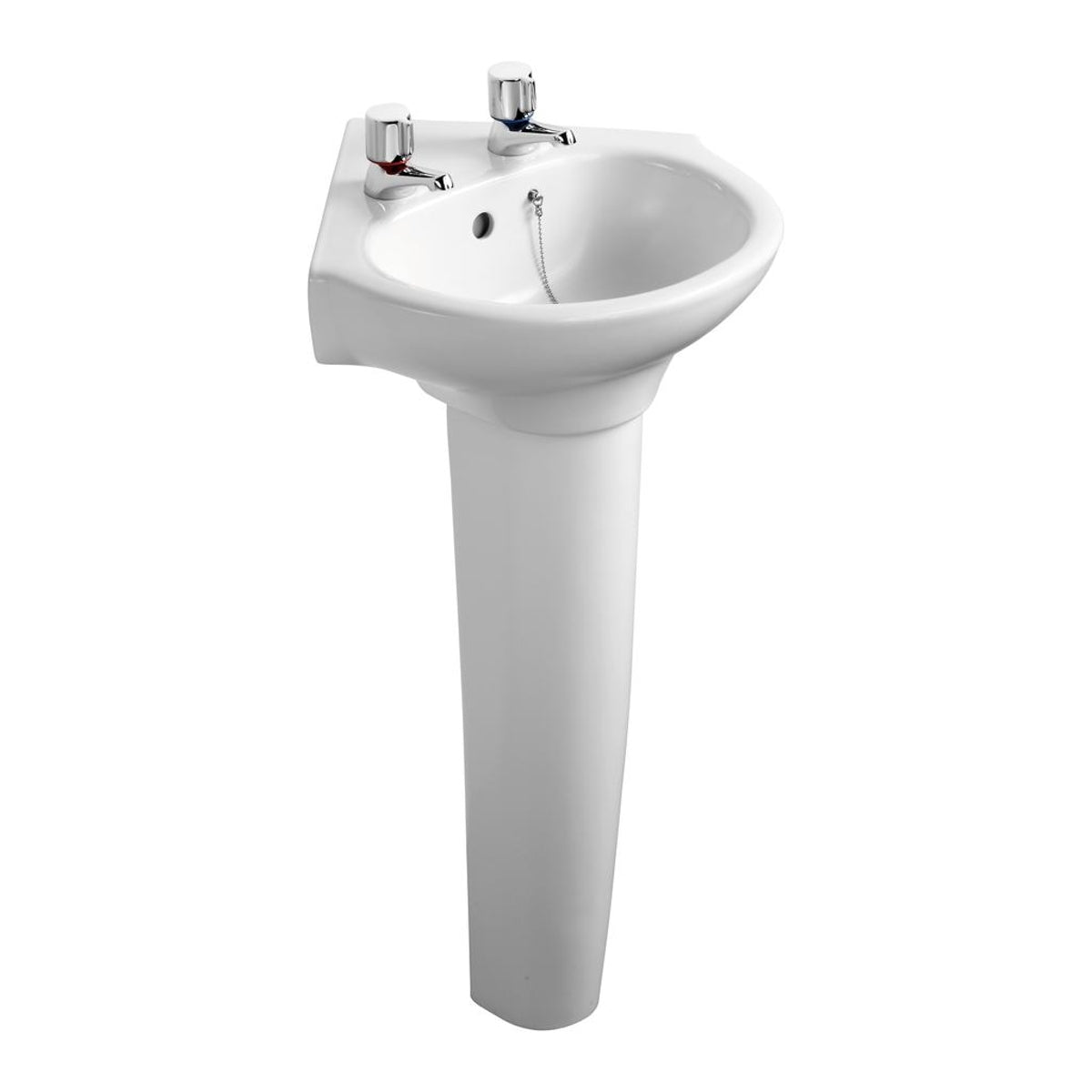 STUDIO CLOAKROOM PEDESTAL WHITE E020001