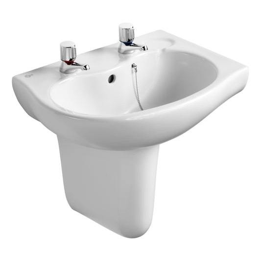IDEAL ALTO/SPACE SEMI PED WHITE E750201
