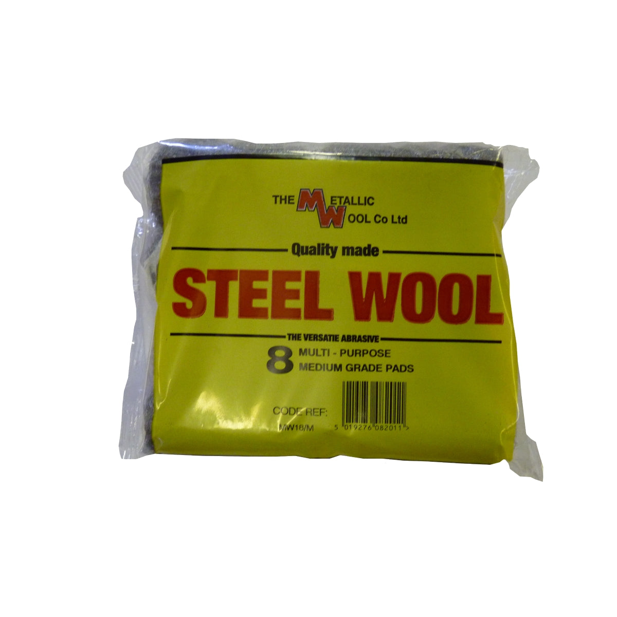 METALLIC WOOL STEEL WOOL PADS (PACK 8)