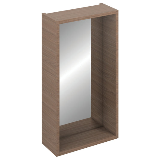 IFLO ALIANO 400MM MIRROR BOX - WALNUT