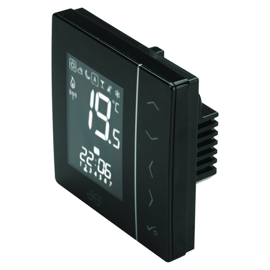230V THERMOSTAT & H/W BLACK