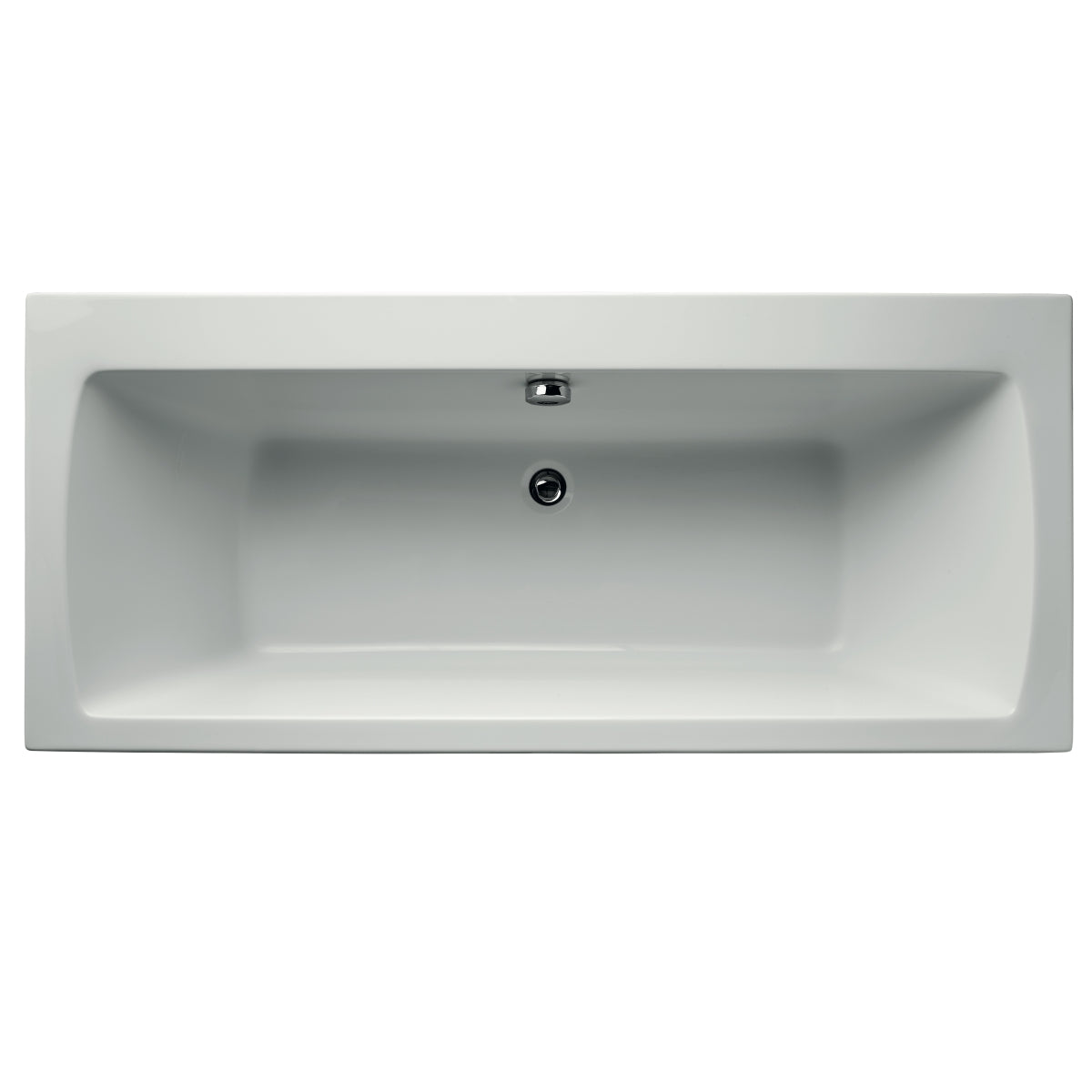 MAVONE BATH 170X75 D/END NTH WH U856001