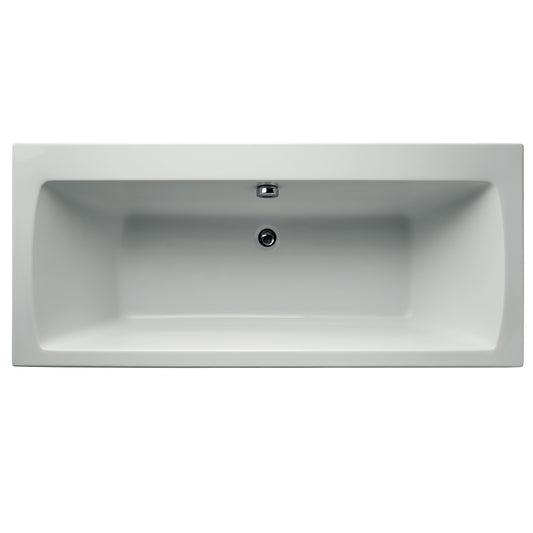 MAVONE BATH 170X75 D/END NTH WH U856001
