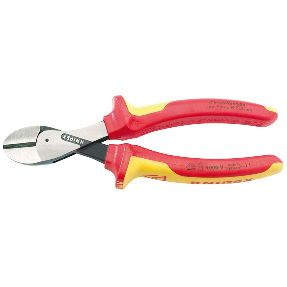 DRAPER 54087 X CUT VDE DIAG SIDE CUTTERS