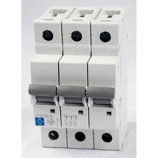 LEWDEN E10-3C50 MCB TP TYPE C 50A 10KA