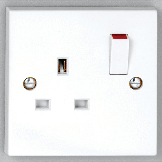 VIMARK V1207SDP 13A 1G DP SWITCH SOCKET