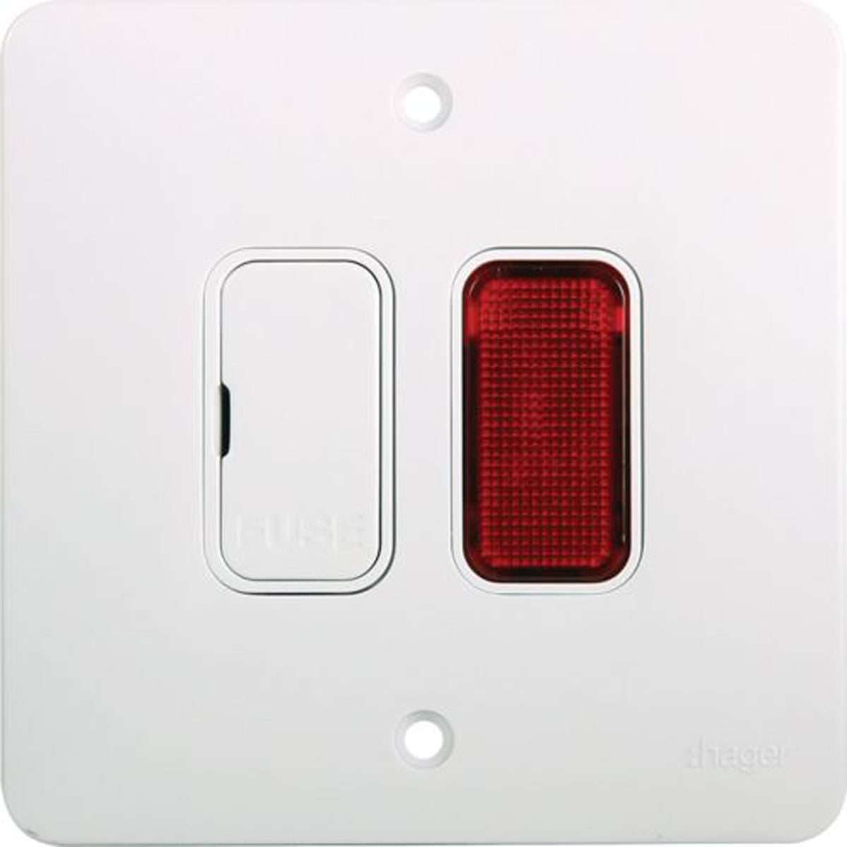 HAGER WMGSU83N 13A UNSWITCHED FCU WITH