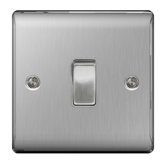 NEXUS NBS13-01 BSTEEL 10AX PLATE SWITCH