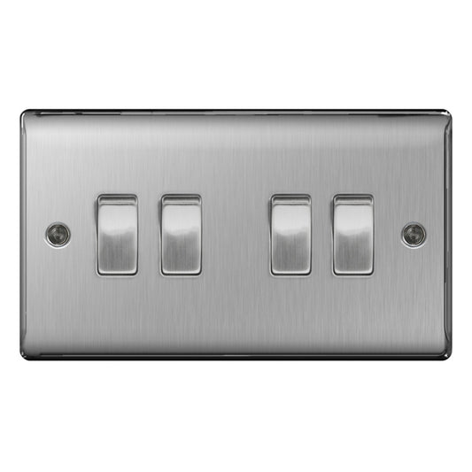 NEXUS NBS44-01 BSTEEL 10AX 4G 2W PLATE