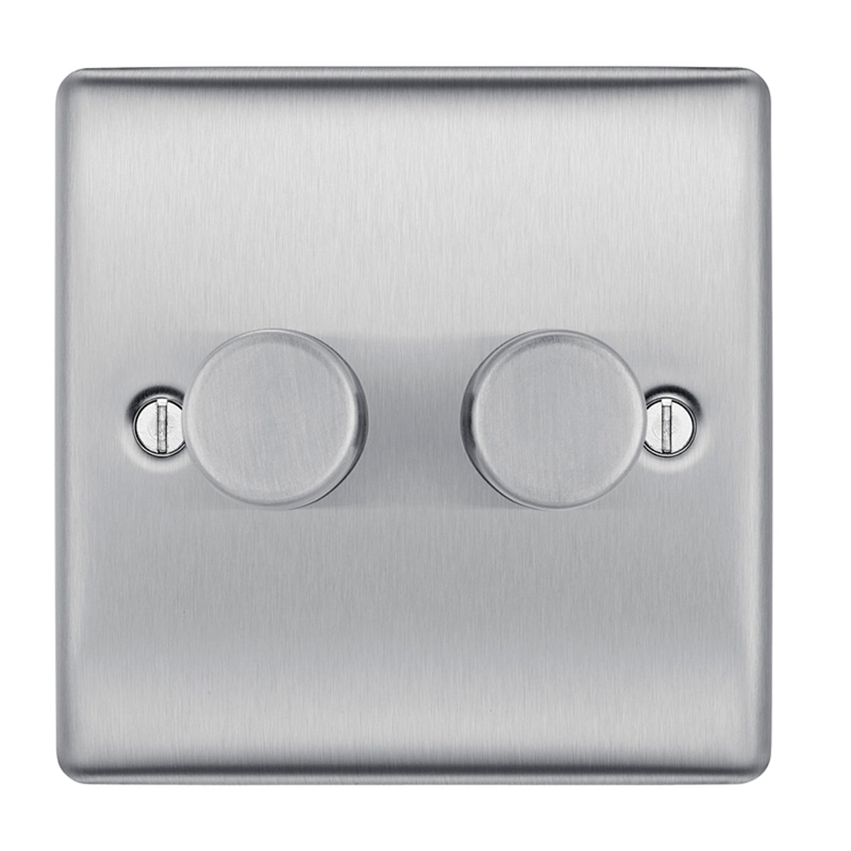 NEXUS NBS82P-01 BSTEEL 400W 2G 2W PUSH