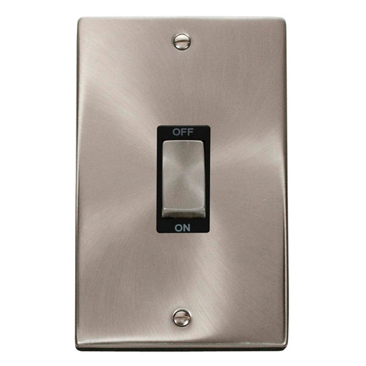 DECO VPSC502BK 45A INGOT 2 GANG DOUBLE P