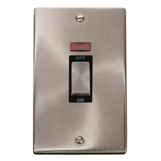 DECO VPSC503BK 45A INGOT 2 GANG DOUBLE P