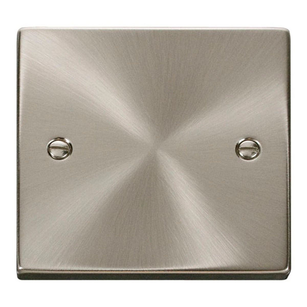 DECO VPSC060 1 GANG BLANK PLATE - SATIN