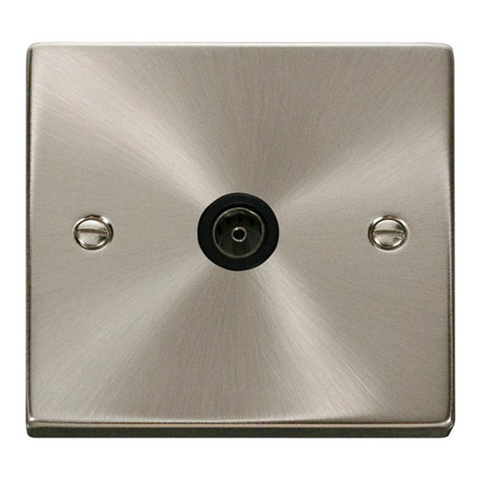 DECO VPSC065BK SINGLE COAXIAL OUTLET - B