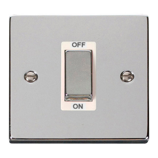 DECO VPCH500WH 45A INGOT 1 GANG DOUBLE P