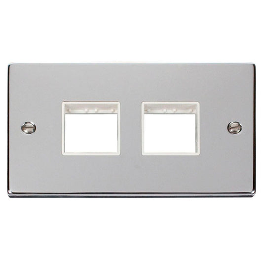 DECO VPCH404WH 2 GANG MINIGRID UNFURNIS