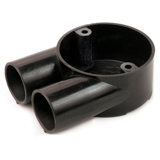 UNIVOLT CB 20/2-U BK 20MM 2 WAY BLACK P