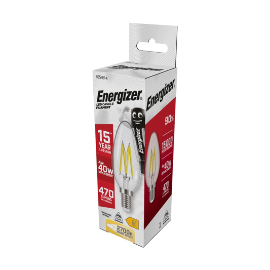 ENERGIZER S12869 4W CND FILA LED E14 WW