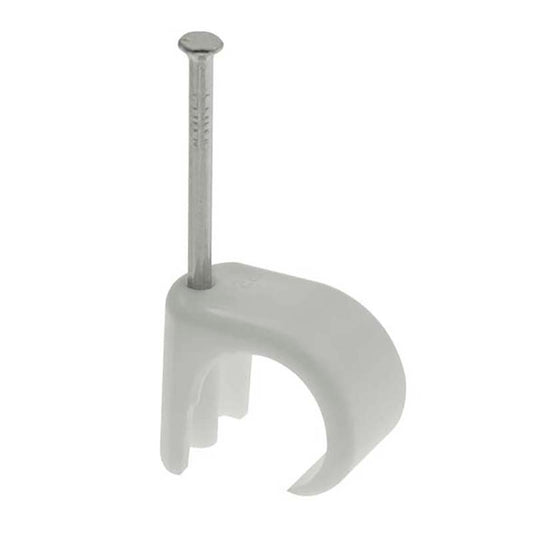 BX 100 UNI QRC3 3-5MM ROUND CLIPS WH