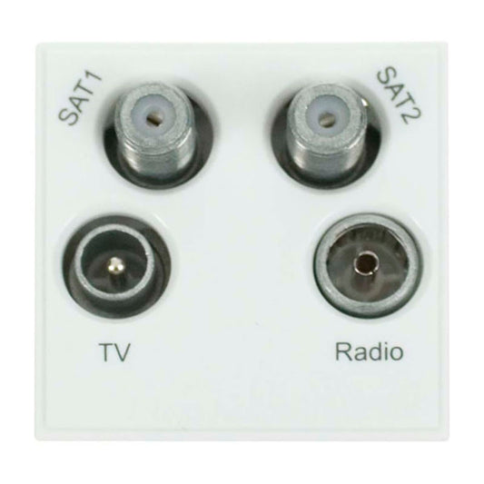 NEW MEDIA MM440WH QUAD TV RADIO SAT 1