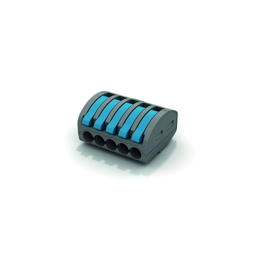 WISKA SBOX5 5P 32A S/LEVER CON BOX 50